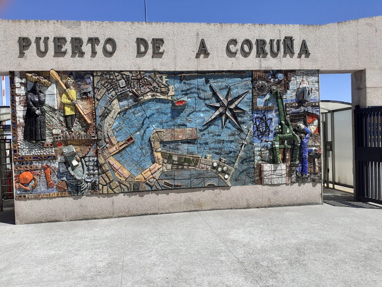 A Coruna – unser erster Hafen in Spanien